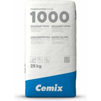 CEMIX vápno nehašené 1000 - 25kg
