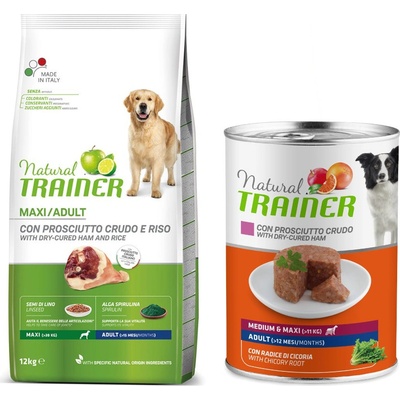 Nova Foods Trainer Natural Maxi Adult šunka 12 kg