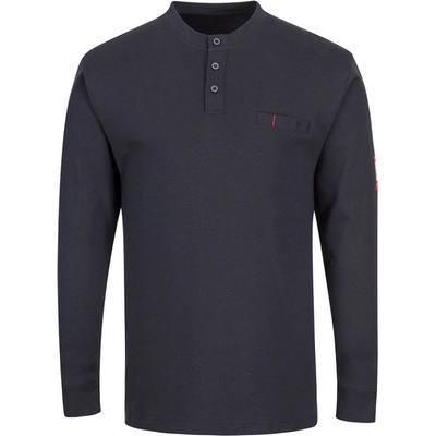 Portwest mikina Henley FR32 antistatická POR-FR32NAR Navy