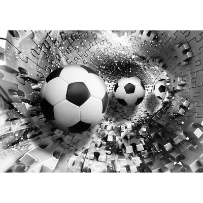 Preinterier FT5110 Fototapeta na stenu 3D futbalová lopta vlies 104cm x 70cm