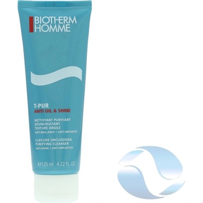 Biotherm Homme T-Pur Anti Oil & Wet čistící gel Purifying Cleanser 125 ml – Hledejceny.cz