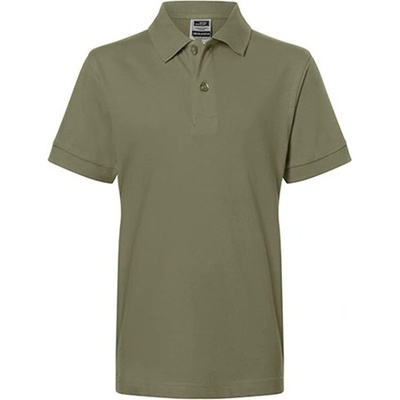 James & Nicholson detská polokošeľa JN070K Olive
