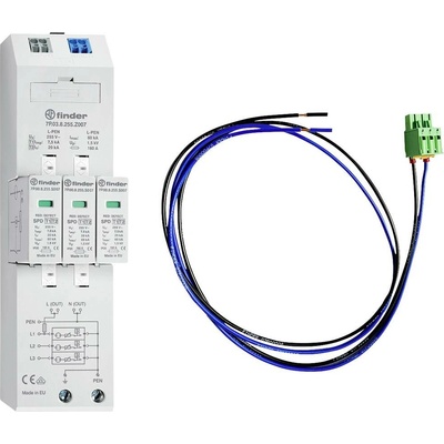 Finder 7P.04.8.255.Z007C08 7P048255Z007C08 zvodič pre prepäťovú ochranu 7.5 kA 1 ks