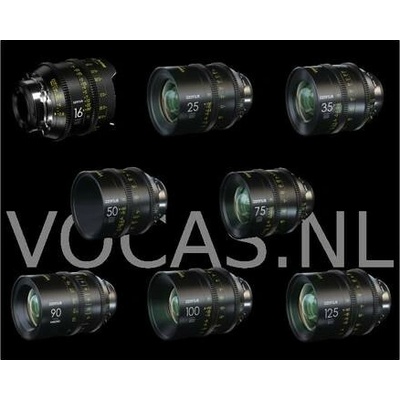 DZO Optics DZOFILM Vespid Prime 8-Lens Kit - PL Mount (16/25/35/50/75/90/100/125mm)