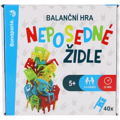 Bonaparte Neposedné židle 40 ks balanční – Hledejceny.cz