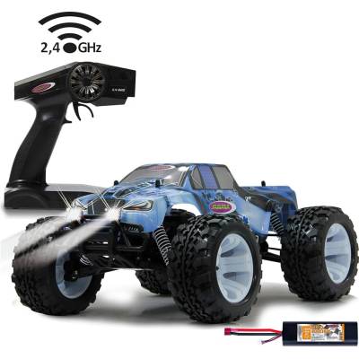 Jamara Ice Tiger elektrický RC monster truck 1:10 4WD s LED osvětlením
