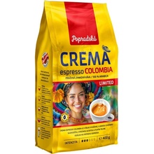 BOP Zrnková káva Crema espresso Colombia 400 g