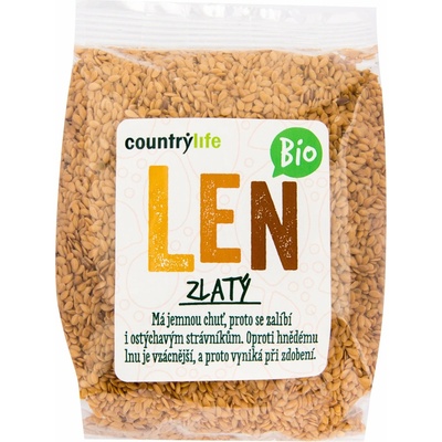Country Life Ľan zlatý BIO 300 g