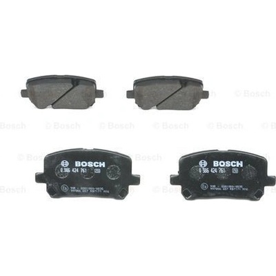 BOSCH Sada brzdových platničiek kotúčovej brzdy 0986424761