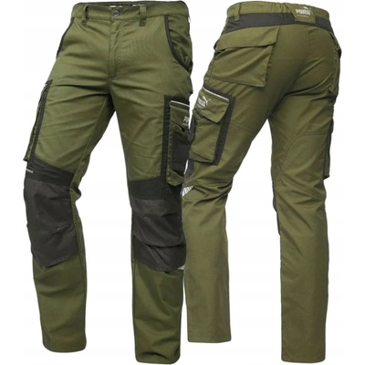 Puma Workwear bojovky 30-1140 kalhoty do pasu khaki – Hledejceny.cz