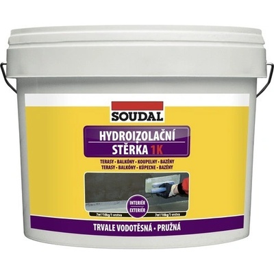 Hydroizolační stěrka Soudal 1K 10 kg