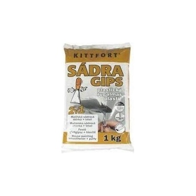 sádra 1kg KITT plastická