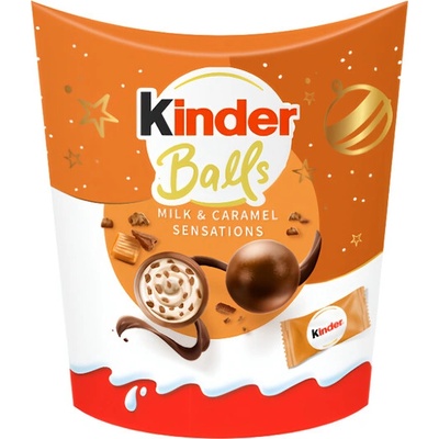 Kinder Balls mléko a karamel 90 g