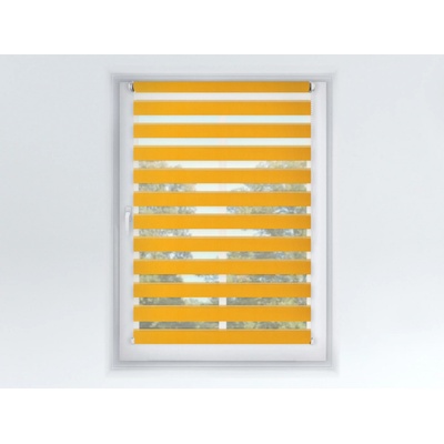 Fexi Roleta Den a noc, Origin slim mango, A 032 150 x 54 cm Pravá - Bílá