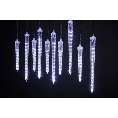 LIVARNO Světelný LED řetěz s rampouchy, 148 LED (studená bílá)