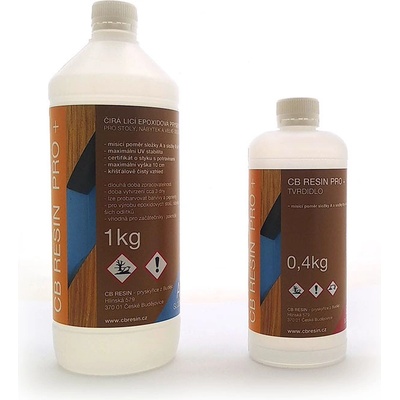 CB Resin Pro+ epoxidová pryskyřice licí čirá 1,4 g
