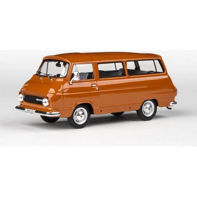 Abrex škoda 1203 1974 Hnědá Okrová 1:43