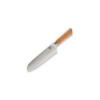 1MORE SOK SANTOKU 175 MM OLIVE SUNSHINE DAMASCUS