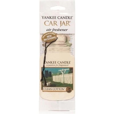 Yankee Candle Clean Cotton papierová visačka