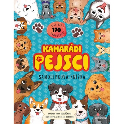 Samolepková knížka kamarádi pejsci