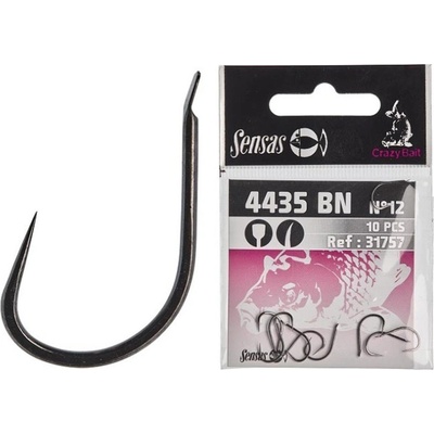 Sensas Crazy Bait 4435 Barbless vel.12 10ks