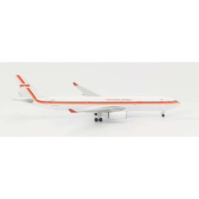 Herpa A330-342 Garuda Indonesia 1969 Retro Colors 1:500