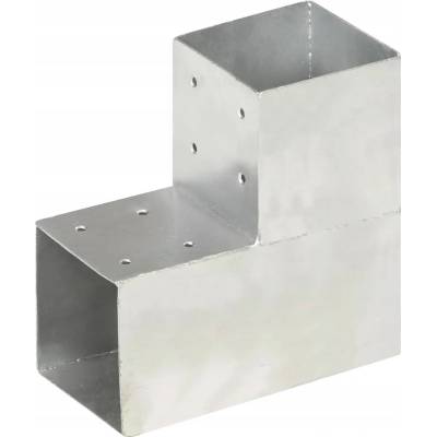 Spojka pro sloupky 203x110x203 mm, pozinkovaný kov, 101 mm