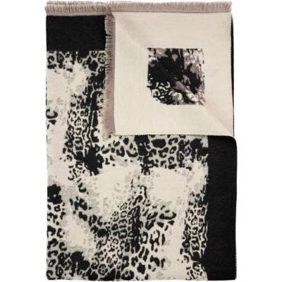 Art Of Polo šála Ceres leopard Černý