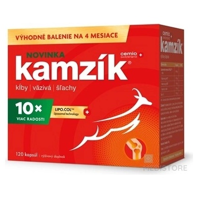 Cemio Kamzík lipozomálna technológia 120 kapsúl