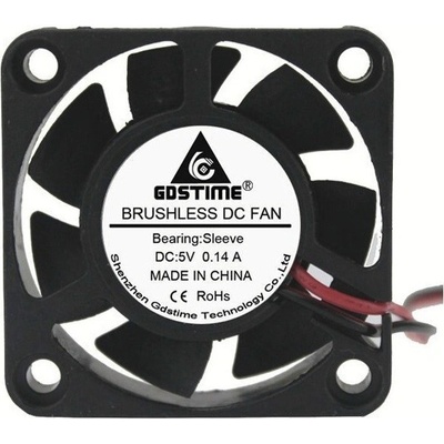 GDSTIME Ventilátor 40x40x10mm, PH2.0, 5V DC