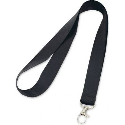 Snúrka na krk LARIAT, čierna, P286.086