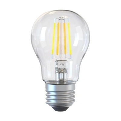 SMART WiFi žiarovka Tellur Filament E27, 6 W, číra, teplá biela