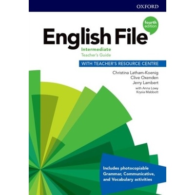 English File Fourth Edition Intermediate Teacher´s Book with Teacher´s Resource Center