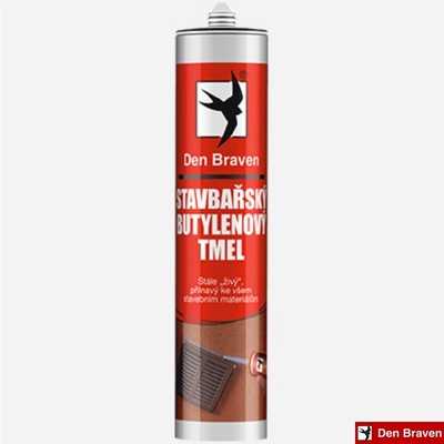 Debbex 10104RL Stavbařský butylenový tmel 280 ml hnědá – Hledejceny.cz