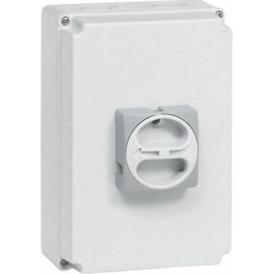 Baco odpínač odblokovateľný 32 A 1 x 90 ° sivá, sivá 174161