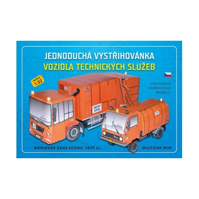Vozidlá technických služieb - Stavebnica papierového modelu