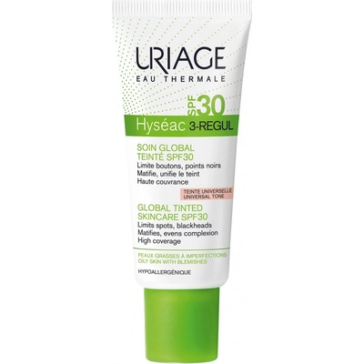 Uriage Hyséac 3-Regul tónovaná globální péče 40 ml
