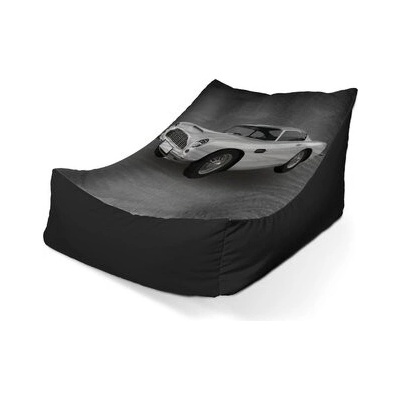 Sablio Sedací vak Lounge Aston Martin Tmavé pozadí 80 x 95 x 50 cm