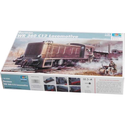 Trumpeter German WR 360 C12 Locomotive 1:35