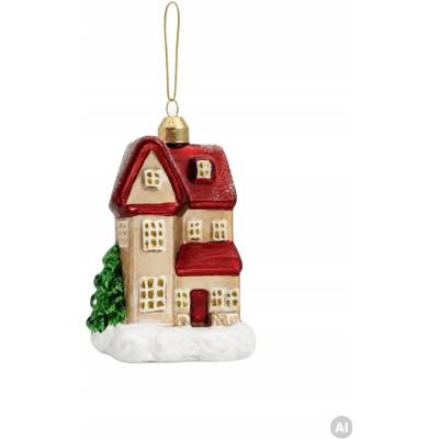 Homla Tvarované vianočné gule 6,7 cm 1 ks