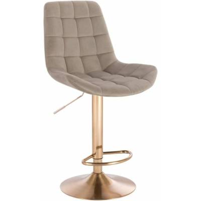 LuxuryForm Design Paris Velur na zlatom tanieri / latte
