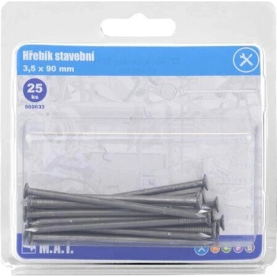 M.A.T. GROUP Stavebné klince 90 × 3,5 mm, 25 ks