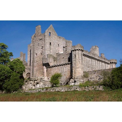 Dimex MS-5-1053 Vliesová fototapeta Hrad Craigmillar rozměry 375 x 250 cm