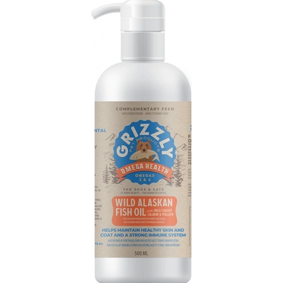 Grizzly Pet Products Salmon Oil Plus Lososový olej 500 ml – Hledejceny.cz