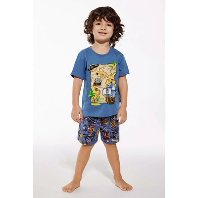 Cornette Kids Boy Pirates Chlapecké pyžamo jeans – Hledejceny.cz