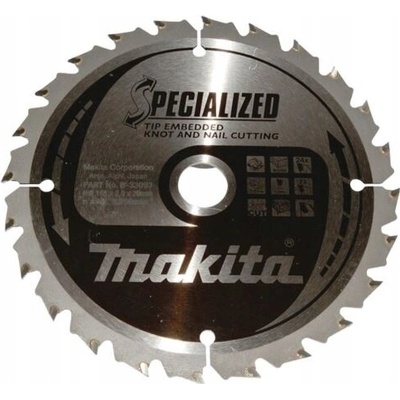 Makita B-33093 Pilový kotouč T.C.T 165 x 20 mm