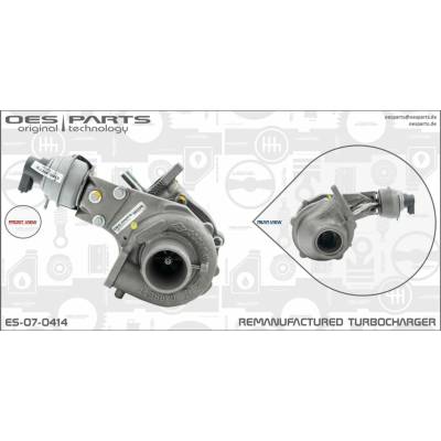 Plniace dúchadlo OES PARTS Product line OES-PARTS ES-07-0414