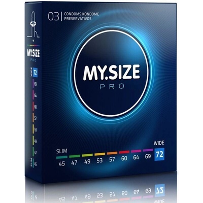 MY.SIZE 72mm 3 ks