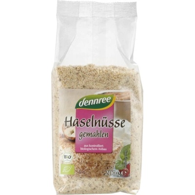 Dennree Lískové ořechy mleté pražené 200 g