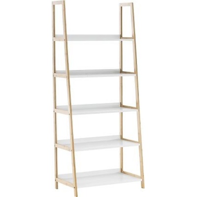 Kondela Regál KOEN TYP 3, bílá / přírodní